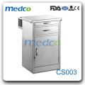 Cabinet médical en métal pour hôpitaux CS003 en acier inoxydable